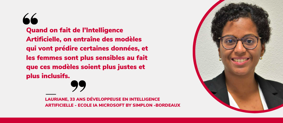 Lauriane, en formation Développeur.se en Intelligence Artificielle à Bordeaux
